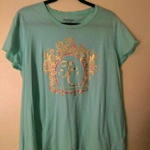 Juicy Couture mint green T-shirt